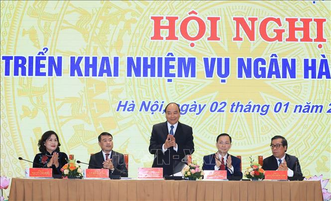 Trong ảnh: Thủ tướng Nguyễn Xuân Phúc tại hội nghị. Ảnh: Thống Nhất – TTXVN

