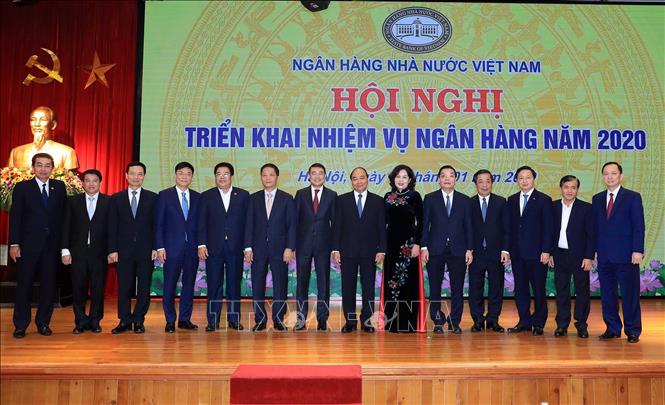 Trong ảnh: Thủ tướng Nguyễn Xuân Phúc với các đại biểu dự hội nghị. Ảnh: Thống Nhất – TTXVN