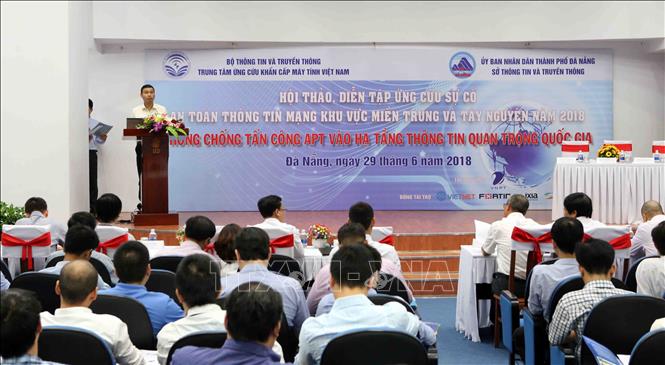 [29/06/2018 09:49:39]  Trong ảnh: Ông Hồ Kỳ Minh, Phó Chủ tịch UBND thành phố Đà Nẵng phát biểu tại hội thảo. Ảnh: Trần Lê Lâm - TTXVN