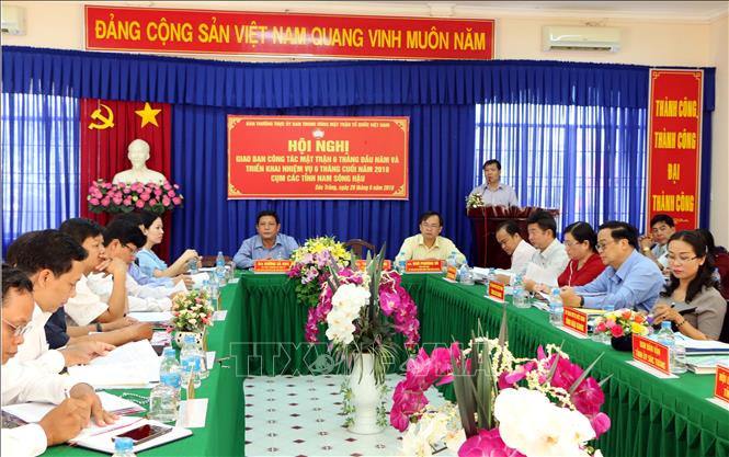 Trong ảnh: Quang cảnh hội nghị. Ảnh: Trung Hiếu-TTXVN
