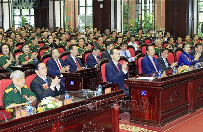 Trong ảnh: Chủ tịch nước Trần Đại Quang và các đại biểu dự Đại hội. Ảnh: Nhan Sáng - TTXVN