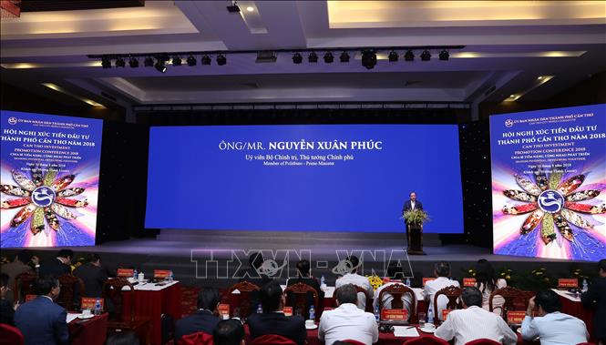 Trong ảnh: Thủ tướng Nguyễn Xuân Phúc phát biểu chỉ đạo tại hội nghị. Ảnh: Thống Nhất – TTXVN