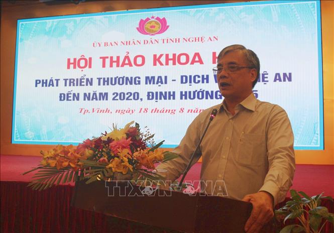 Trong ảnh: PGS.TS Trần Đình Thiên, nguyên Viện trưởng Viện Kinh tế Việt Nam phát biểu tại hội nghị.  Ảnh: Nguyễn Oanh - TTXVN.