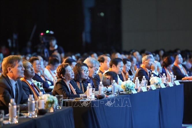 Trong ảnh: Các đại biểu tham dự Lễ kỷ niệm. Ảnh: Trọng Đạt - TTXVN