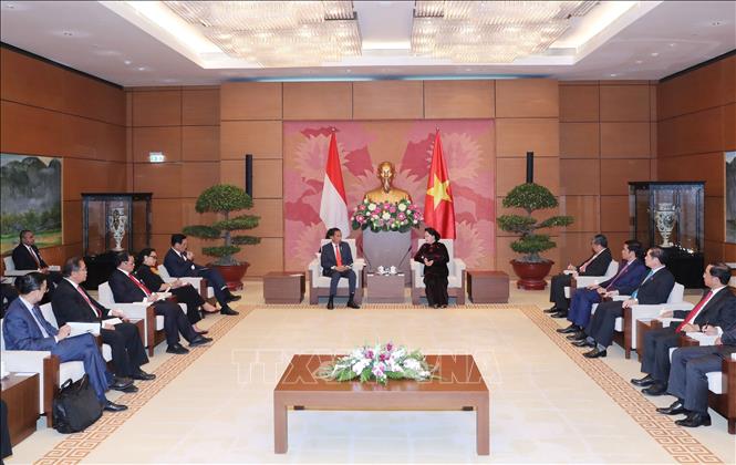Photo: A view of the meeting. VNA Photo:Trọng Đức