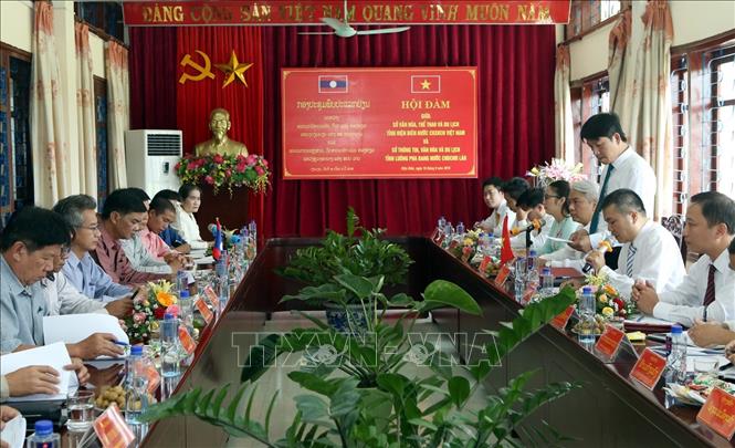 Trong ảnh: Quang cảnh hội đàm. Ảnh: Phan Tuấn Anh - TTXVN