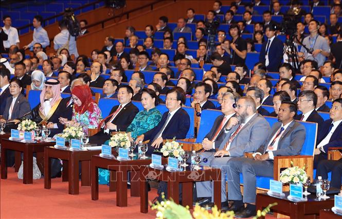 Photo: A view of the opening ceremony. VNA Photo