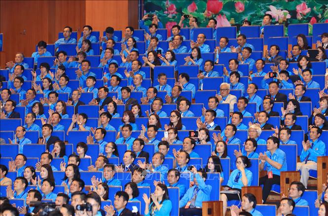 Trong ảnh: Các đại biểu tham dự Đại hôi. Ảnh: TTXVN