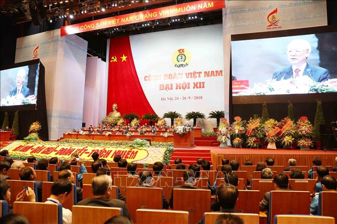 Trong ảnh: Tổng Bí thư Nguyễn Phú Trọng phát biểu chỉ đạo đại hội. Ảnh: TTXVN
