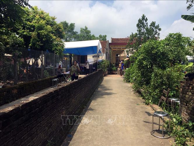 Trong ảnh: Nơi xảy ra vụ thám sát 3 khiến người chết. Ảnh: Quân Trang - TTXVN