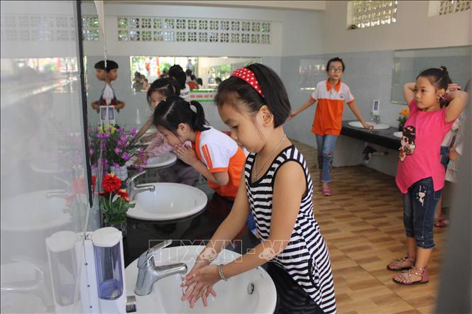 Mô hình Nhà vệ sinh thân thiện tại trường TH Thanh Vân Hiệp Hòa  Chi  tiết tin tức  Cổng thông tin điện tử tỉnh Bắc Giang