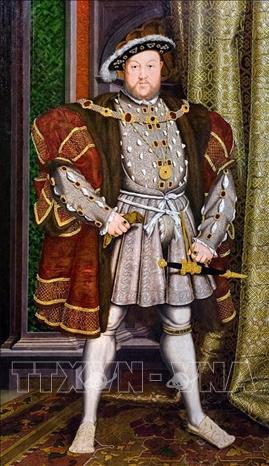 Trong ảnh: Vua Anh Henry VIII. Ảnh: Alamy Stock/ TTXVN
