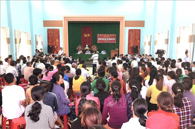 Trong ảnh: Quang cảnh buổi đối thoại. Ảnh: Nguyên Linh-TTXVN
