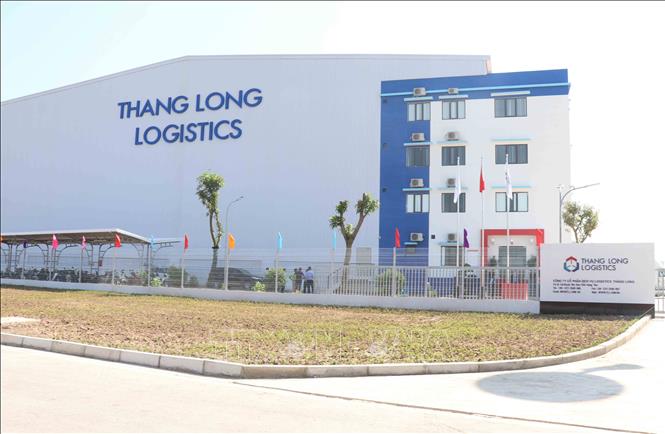 Trong ảnh: Trung tâm Logistics Thăng Long tại Hưng Yên. Ảnh: Đinh Tuấn - TTXVN