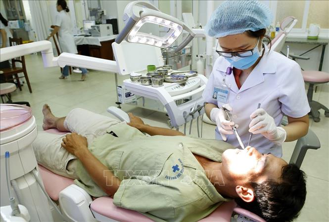 Trong ảnh: Bệnh viện Đa khoa tỉnh Bình Định được đầu tư trang thiết bị y tế hiện đại phục vụ khám chữa bệnh. Ảnh: Dương Ngọc – TTXVN