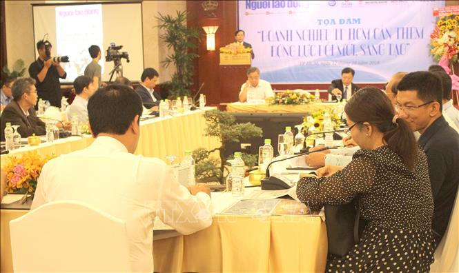 Trong ảnh: Quang cảnh buổi Tọa đàm. Ảnh: Xuân Anh – TTXVN
