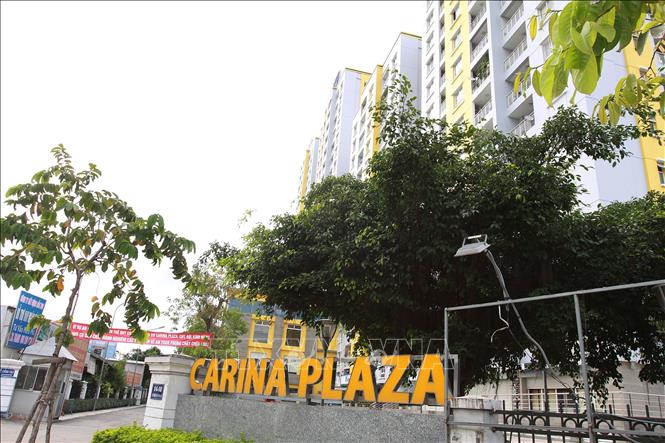 Trong ảnh: Chung cư Carina Plaza (Quận 8 – Thành phố Hồ Chí Minh) sau khi hoàn tất cải tạo, sửa chữa và có thông báo kết luận của Cục Giám định Nhà nước về Chất lượng Công trình Xây dựng thuộc Bộ Xây dựng. Ảnh: Thanh Vũ - TTXVN
