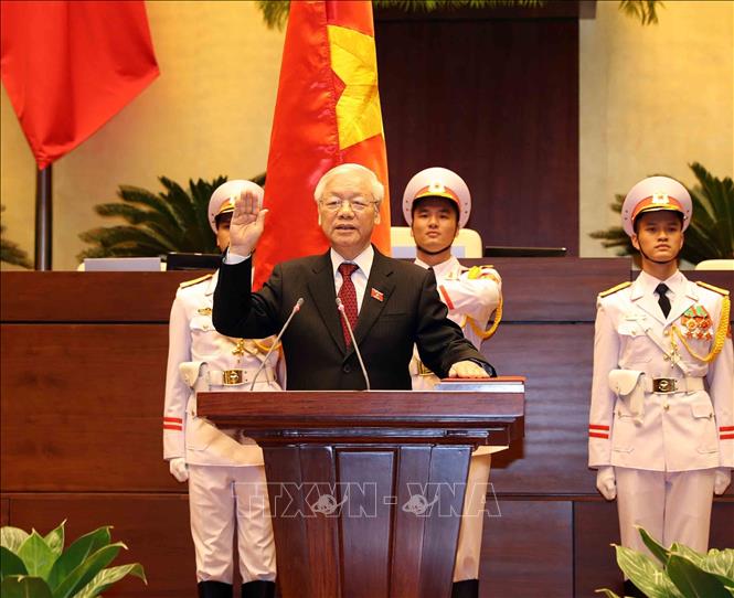 Kỳ họp thứ sáu, Quốc hội khóa XIV: Quốc hội bầu Tổng Bí ...