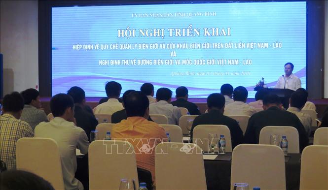 Photo: An overview of the conference. VNA Photo:  Võ Dung
