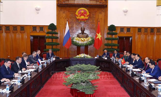 Photo: A view of the talks. VNA Photo: Thống Nhất