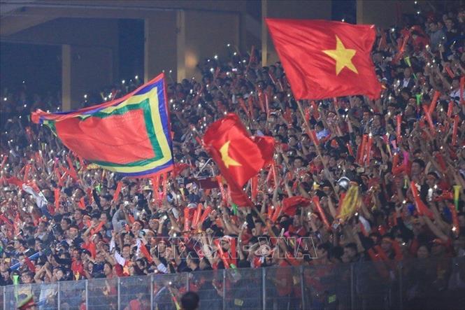 Trong ảnh: Sân vận động Hàng Đẫy như 