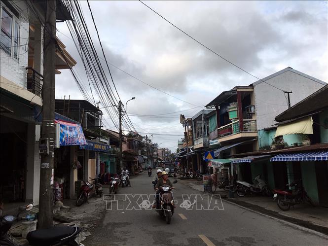 Trong ảnh: Một góc phố cổ Bao Vinh. Ảnh: Quốc Việt - TTXVN