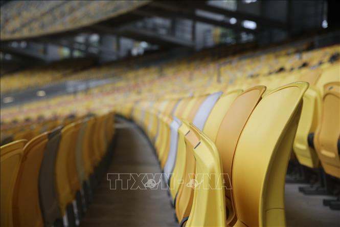 Trong ảnh: Một góc sân vận động Bukit Jalil. Ảnh: Hoàng Linh - TTXVN