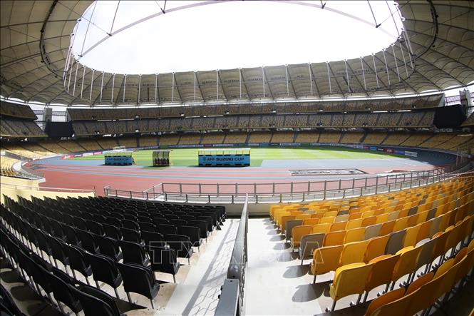 Trong ảnh: Toàn cảnh sân vận động Bukit Jalil. Ảnh: Hoàng Linh - TTXVN