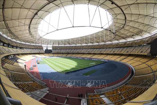 Trong ảnh: Toàn cảnh sân vận động Bukit Jalil. Ảnh: Hoàng Linh - TTXVN