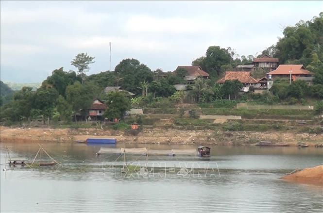 Trong ảnh: Một góc của xã nông thôn mới Pá Ma Pha Khinh, huyện Quỳnh Nhai, tỉnh Sơn La. Ảnh: Nguyễn Cường - TTXVN 