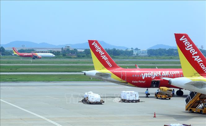 Trong ảnh: Vietjet khuyến mại 1 triệu vé giá từ 0 đồng, bay Nhật Bản và quốc tế  trong chuỗi ưu đãi “khủng” của chương trình lớn nhất khu vực  “Kết nối yêu thương – Yêu là phải tới”. Ảnh: Huy Hùng - TTXVN