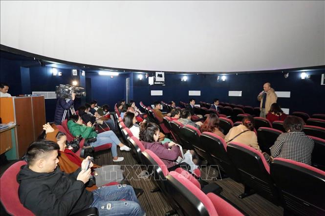 Photo: Hoa Lac Observatory’s 100-seat planetarium is on a trial operation. VNA Photo: Anh Tuấn