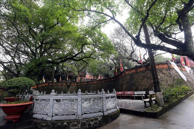 Trong ảnh: Khuôn viên Đền Cao An Phụ. Ảnh: Danh Lam – TTXVN