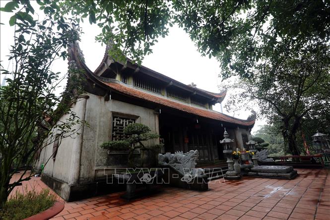 Trong ảnh: Đền thờ An Sinh Vương Trần Liễu thân phụ đức Thánh Trần. Ảnh: Danh Lam – TTXVN