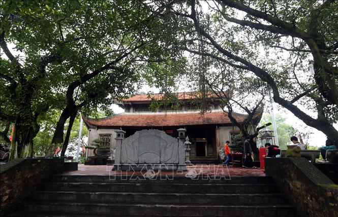 Trong ảnh: Đền thờ An Sinh Vương Trần Liễu thân phụ đức Thánh Trần. Ảnh: Danh Lam – TTXVN