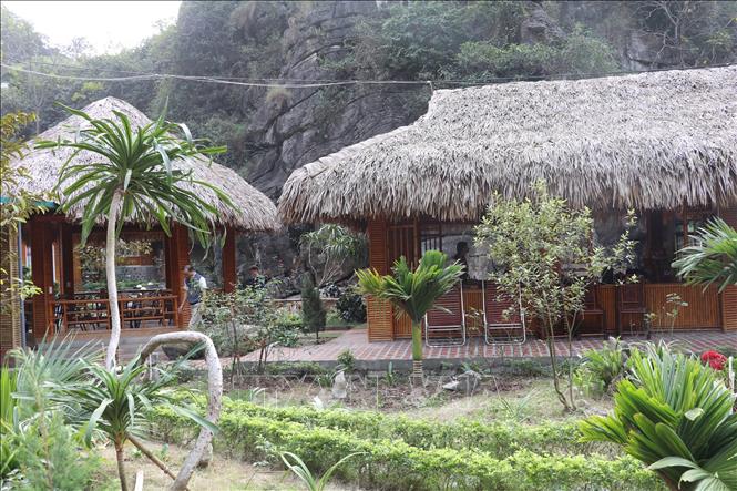 Trong ảnh: Một homestay hoạt động trái quy định tại xã Trường Yên, huyện Hoa Lư. Ảnh: Ninh Đức Phương - TTXVN