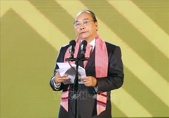 Photo: Prime Minister Nguyen Xuan Phuc speaks at the festival’s opening ceremony. VNA Photo: Thống Nhất