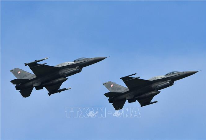 Trong ảnh: Máy bay chiến đấu F-16. Ảnh: AFP/TTXVN