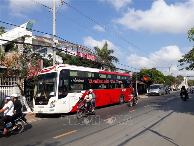 Trong ảnh: Nhà xe Đức Trọng, phường 2, thành phố Bạc Liêu. Ảnh: Huỳnh Sử- TTXVN