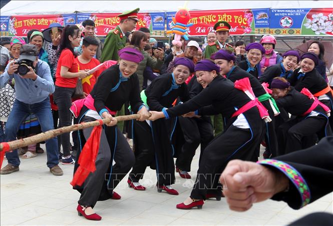 Du Lịch Việt Nam: Tái Hiện Nghi Lễ Kéo Co Của Dân Tộc Tày Huyện Bắc Hà (Lào  Cai) - Ảnh Thời Sự Trong Nước - Văn Hoá & Xã Hội -