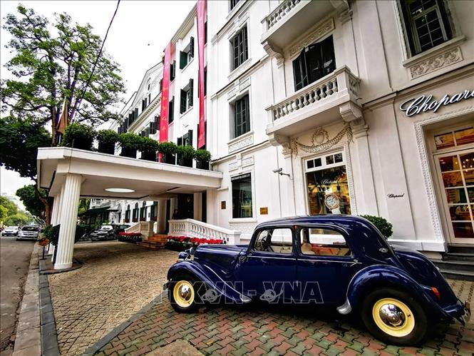 Trong ảnh: Khách sạn Sofitel Legend Metropole Hanoi. Ảnh: Thành Đạt - TTXVN