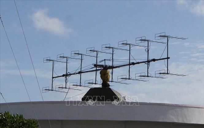 Trong ảnh: Trạm radar 57 Trung đoàn radar 292 (Sư đoàn 377, Quân chủng Phòng không- Không quân) trên đảo Nam Yết thuộc quần đảo Trường Sa. Ảnh: Dương Giang – TTXVN