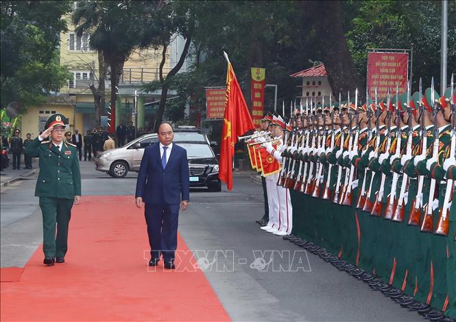 Photo: PM Nguyen Xuan Phuc attends the 70th anniversary of the Vietnam Military Medical University. VNA Photo: Thống Nhất