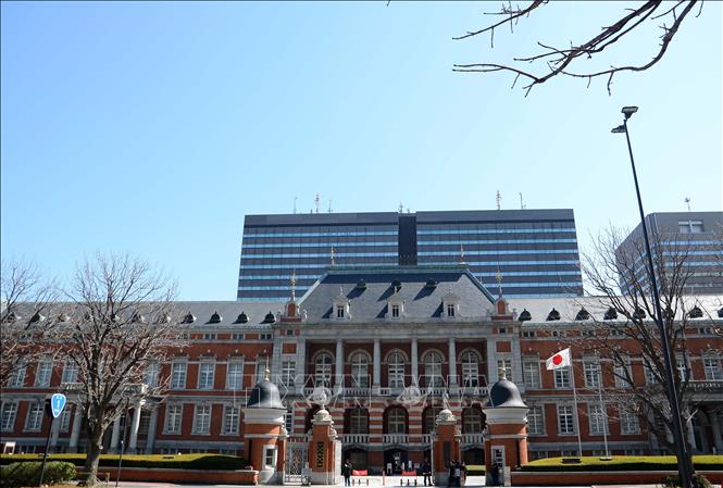 Trong ảnh: Trụ sở Bộ Tư pháp Nhật Bản tại địa chỉ số 1 - 1 Kasumigaseki, quận Chiyoda, Tokyo. Ảnh: Thành Hữu - PV TTXVN tại Nhật Bản