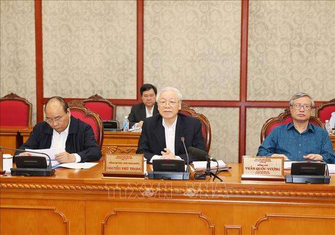 Trong ảnh: Tổng Bí thư, Chủ tịch nước Nguyễn Phú Trọng phát biểu. Ảnh : Trí Dũng – TTXVN