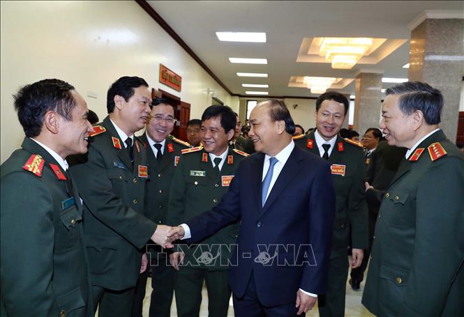 Trong ảnh: Thủ tướng Nguyễn Xuân Phúc với các đại biểu tham dự hội nghị. Ảnh: Thống Nhất – TTXVN