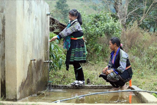 Trong ảnh: Chương trình 135 đem lại nhiều đổi thay tại các thôn bản vùng cao. Ảnh: Phan Tuấn Anh - TTXVN
