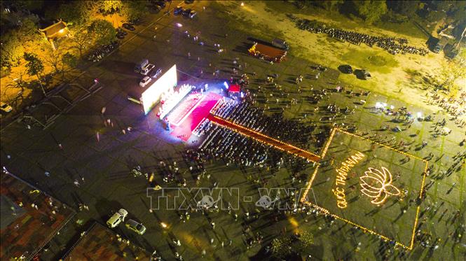 Trong ảnh: Toàn cảnh buổi lễ. Ảnh: Minh Đức - TTXVN