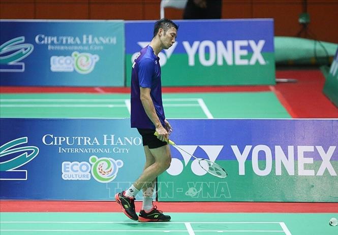 Trong ảnh: Tuổi tác là vấn đề cơ bản khiến tay vợt Nguyễn Tiến Minh dừng bước tại vòng 2 sau trận thua trước tay vợt trẻ Chia Hao LEE đến từ Đài Loan-Trung Quốc. Ảnh: Trọng Đạt - TTXVN