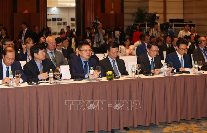 Trong ảnh: Các đại biểu tham dự khai mạc Hội nghị Ban Chấp hành OANA lần thứ 44. Ảnh: Dương Giang - TTXVN